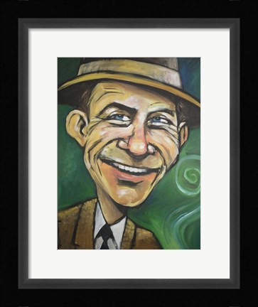 Framed Frank Sinatra Print