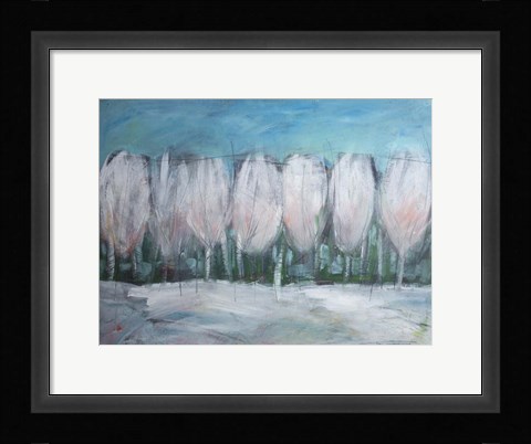 Framed Remnants Of Autumn Print