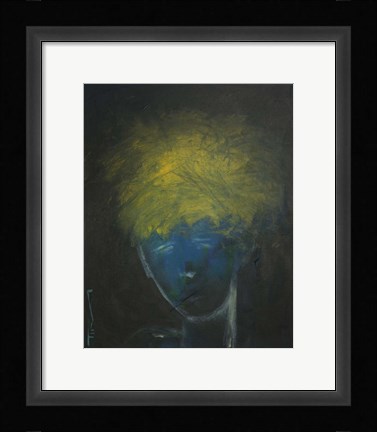 Framed Blue Boy Print