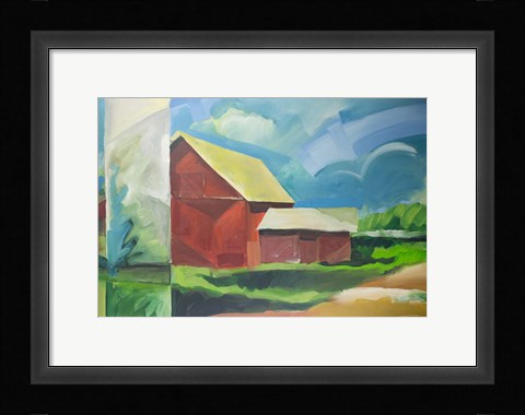 Framed Farmscape Print