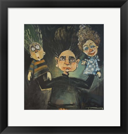Framed Puppeteer 2 Print