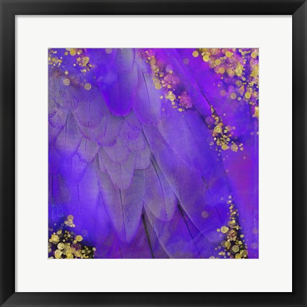 Framed Mid-Summer Magik Purple Print