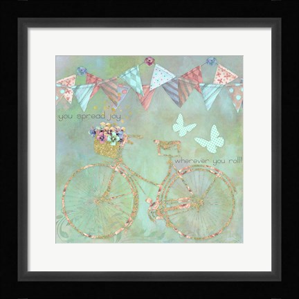 Framed You Spread Joy Print