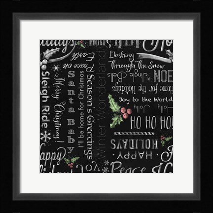 Framed All These Things And More Are Christmas Print