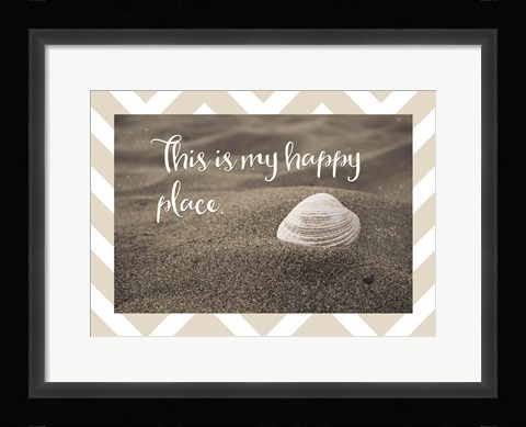 Framed This Is My Happy Place Print