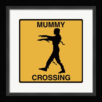 Framed Mummy Crossing Print