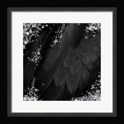 Framed Mid-Summer Magik Noir Diamonds Print
