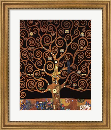 Framed Under the Tree of Life Print