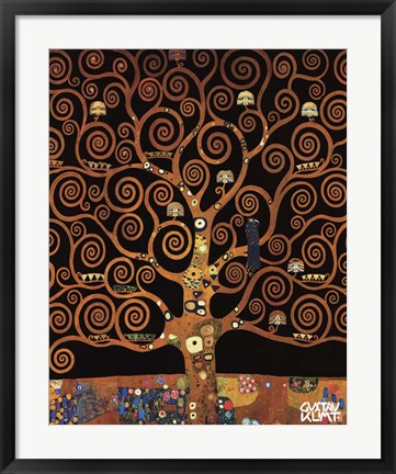 Framed Under the Tree of Life Print