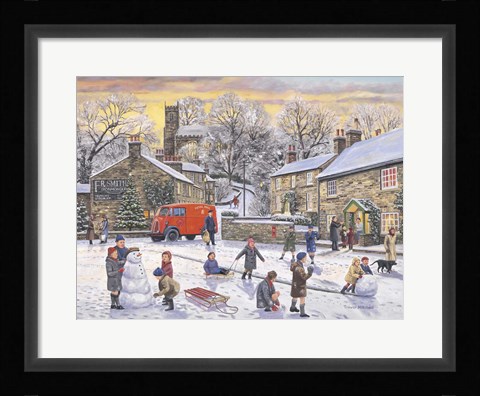 Framed Christmas Holidays Print