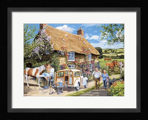 Framed Mobile Farrier Print