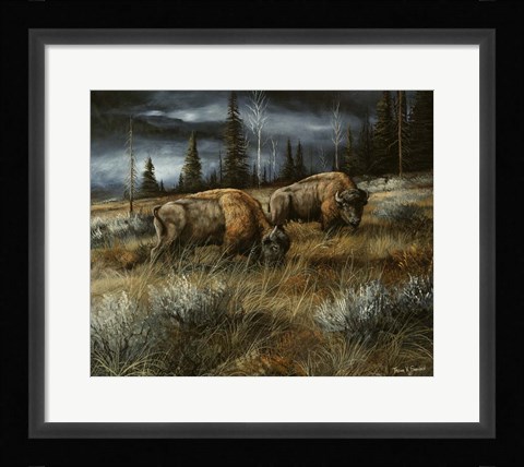 Framed Wet and Stormy Print