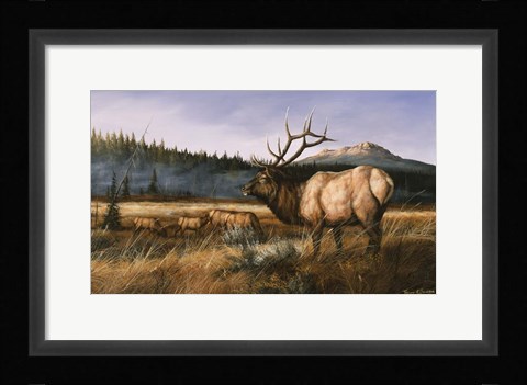 Framed September Royal Print