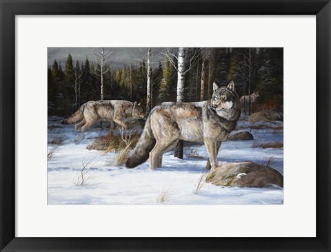 Framed Pack Leaders Print