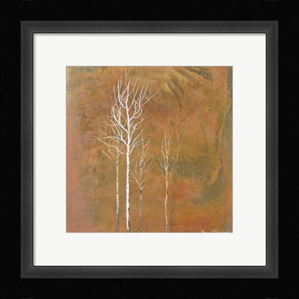 Framed Forest Fire Print