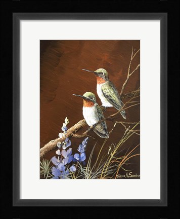 Framed Little Rest Print