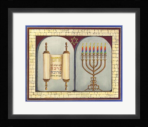 Framed Home Blessing Print