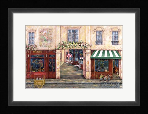 Framed Summer in Paris Print