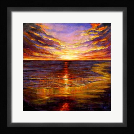 Framed Sunset Forever Print
