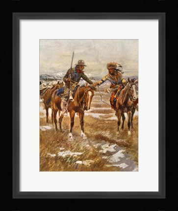 Framed Meeting Print