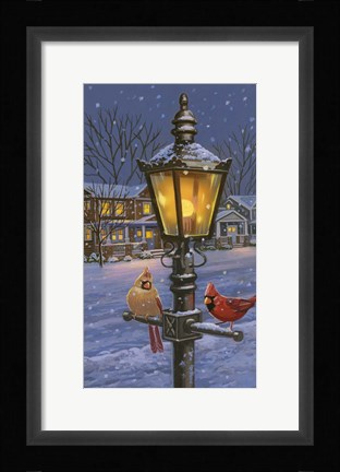 Framed Winter Glow Print