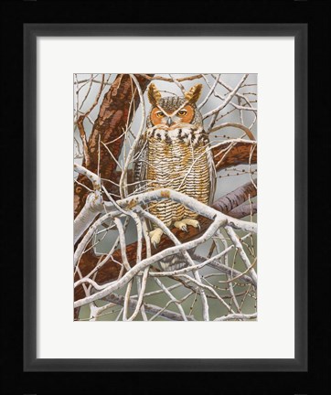 Framed Hidden Hunter Print