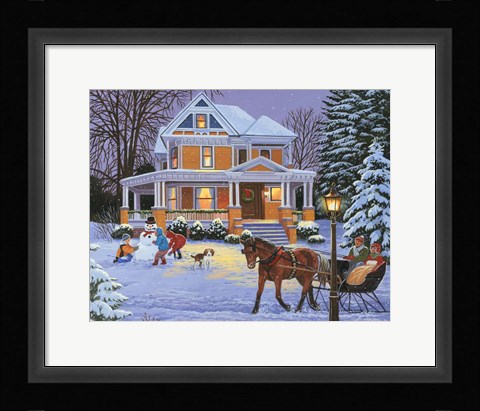 Framed Winter Memories Print