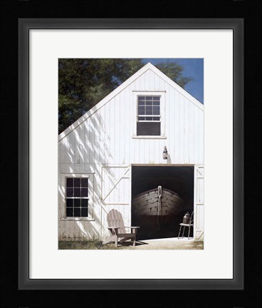 Framed Barn Print