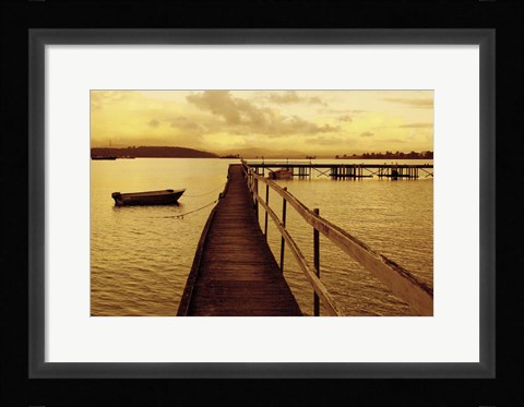 Framed Art Of Waiting Print