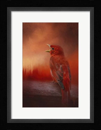 Framed Sunset Song Print