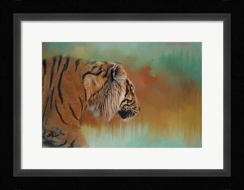 Framed Bengal Energy Print