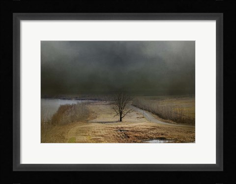Framed Winding Missouri Road Print