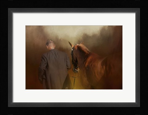 Framed Moment Of Silence Print