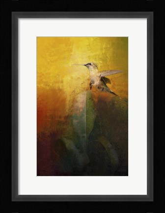 Framed Sunlit Landing Print