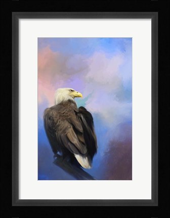 Framed Watching Over The Heavens Print