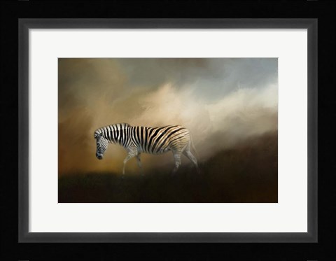 Framed Going Home At Sunset Print