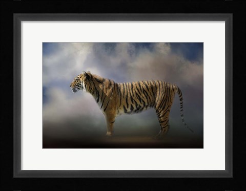 Framed Waiting In The Light Print