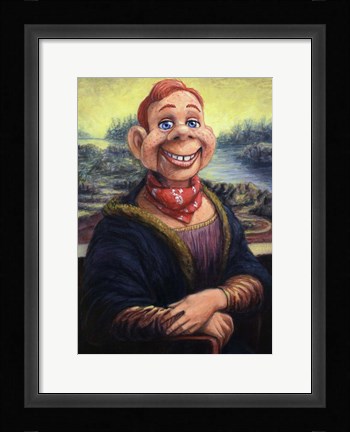 Framed Howdy DooVinci Print