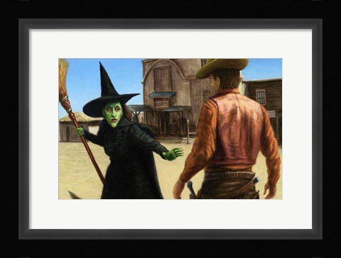Framed Showdown Print