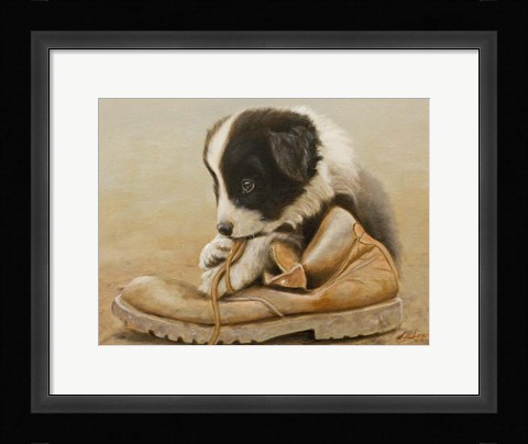 Framed Chewing Print