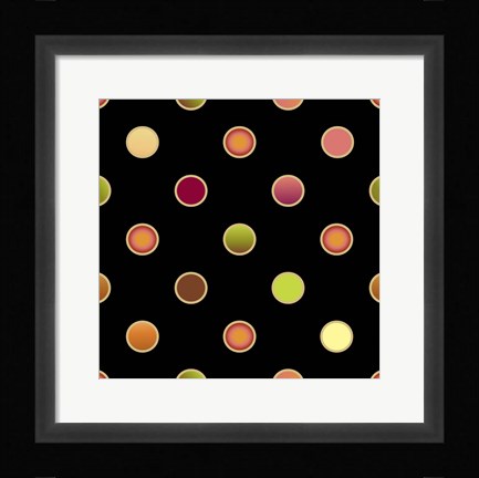 Framed Fall Flower III Print