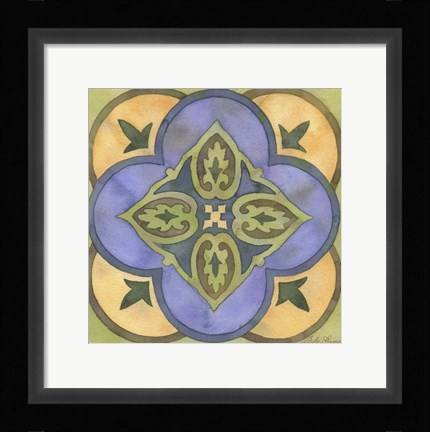 Framed Geometry &amp; Color Part 2 - # 1 Print