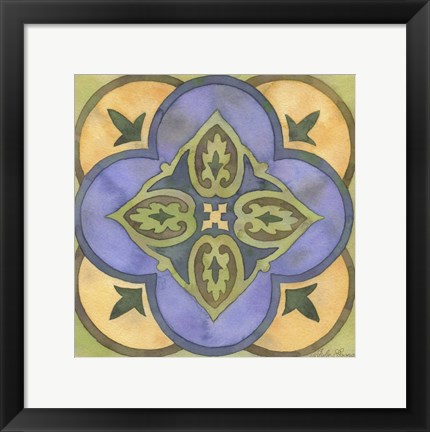 Framed Geometry &amp; Color Part 2 - # 1 Print