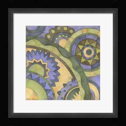 Framed Geometry &amp; Color Part 2 - # 2 Print