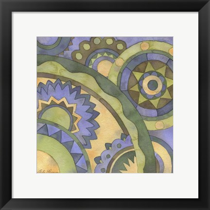 Framed Geometry &amp; Color Part 2 - # 2 Print