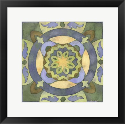 Framed Geometry &amp; Color Part 2 - # 4 Print