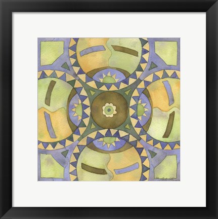 Framed Geometry &amp; Color Part 2 - # 6 Print