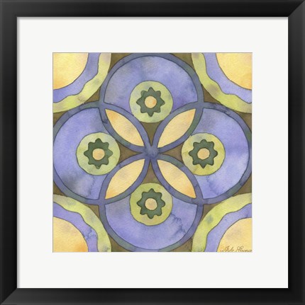 Framed Geometry &amp; Color Part 2 - # 7 Print