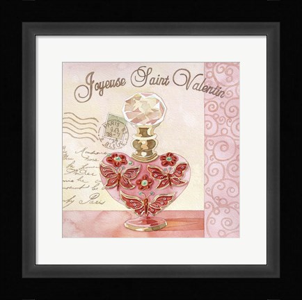 Framed French Valentine II Print