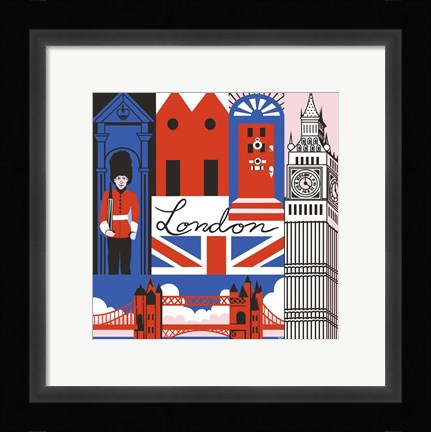 Framed London Print Print